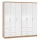 ΝΤΟΥΛΑΠΑ 6ΦΥΛΛΗ CAESAR HM21236.02 ΜΕΛΑΜΙΝΗ SONAMA & ΛΕΥΚΟ 180x42,5Χ181Υεκ.