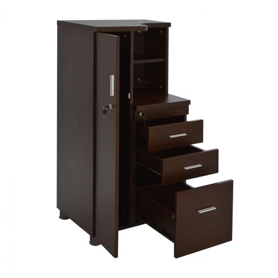 ΝΤΟΥΛΑΠΙ ΓΡΑΦΕΙΟΥ VANCE ΕΠΑΓΓΕΛΜΑΤΙΚΟ WENGE HM2053.12 80X40X82Υ εκ.