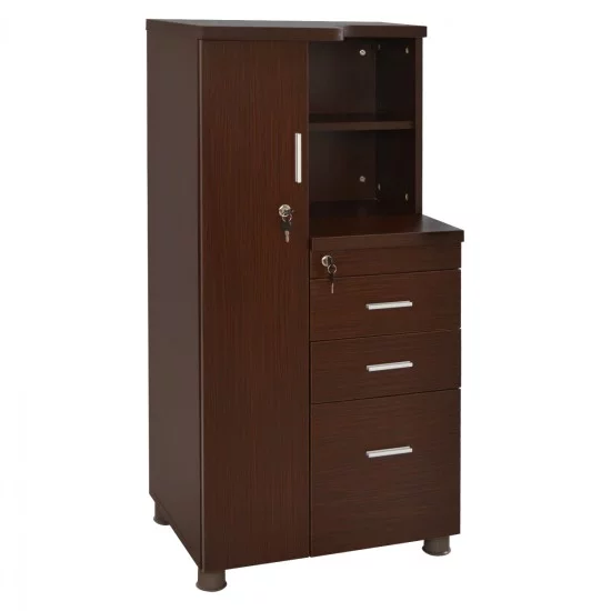 ΝΤΟΥΛΑΠΙ ΓΡΑΦΕΙΟΥ VANCE ΕΠΑΓΓΕΛΜΑΤΙΚΟ WENGE HM2053.12 80X40X82Υ εκ.