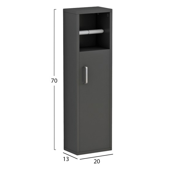 ΝΤΟΥΛΑΠΙ ΜΠΑΝΙΟΥ DAMIEN HM9025.11 ΜΕΛΑΜΙΝΗ ΑΝΘΡΑΚΙ 20x13x70Yεκ. ΝΤΟΥΛΑΠΙ ΜΠΑΝΙΟΥ DAMIEN HM9025.11 ΜΕΛΑΜΙΝΗ ΑΝΘΡΑΚΙ 20x13x70Yεκ.