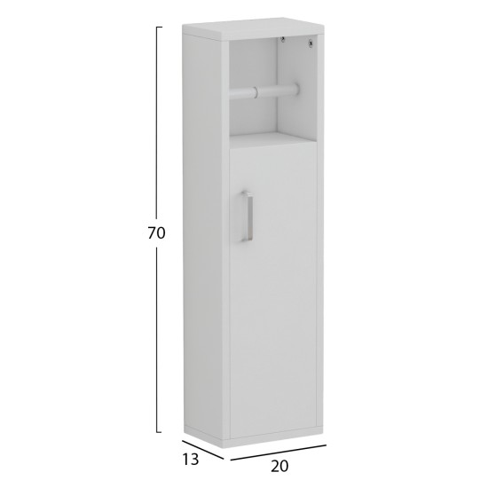 ΝΤΟΥΛΑΠΙ ΜΠΑΝΙΟΥ DAMIEN HM9025.12 ΜΕΛΑΜΙΝΗ ΛΕΥΚΗ 20x13x70Yεκ. ΝΤΟΥΛΑΠΙ ΜΠΑΝΙΟΥ DAMIEN HM9025.12 ΜΕΛΑΜΙΝΗ ΛΕΥΚΗ 20x13x70Yεκ.
