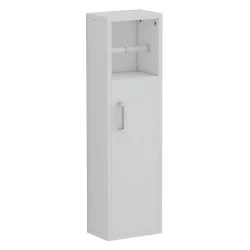 ΝΤΟΥΛΑΠΙ ΜΠΑΝΙΟΥ DAMIEN HM9025.12 ΜΕΛΑΜΙΝΗ ΛΕΥΚΗ 20x13x70Yεκ.