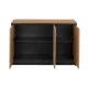 ΝΤΟΥΛΑΠΙ ΓΡΑΦΕΙΟΥ SUPREME HM2357 ΜΕΛΑΜΙΝΗ ΣΕ HONEY OAK & ΓΚΡΙ 120x40x80Υεκ.