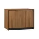 ΝΤΟΥΛΑΠΙ ΓΡΑΦΕΙΟΥ SUPREME HM2357 ΜΕΛΑΜΙΝΗ ΣΕ HONEY OAK & ΓΚΡΙ 120x40x80Υεκ.
