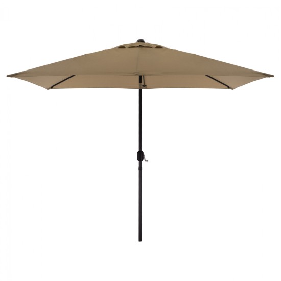 ΟΜΠΡΕΛΑ ΑΛΟΥΜΙΝΙΟΥ CAMBELL HM6029.02 ΟΡΘΟΓΩΝΙΑ ΑΝΑΚΛΙΝΟΜΕΝΗ ΜΟΚΑ ΓΚΡΙ 262x170x253 εκ.