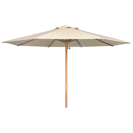 ΟΜΠΡΕΛΑ GLADELL Φ3,00μ HM6603.02 ΜΠΕΖ ΠΑΝΙ-HEAT TRANSFER ΑΛΟΥMΙΝΙΟ (ΧΩΡΙΣ ΒΑΣΗ)