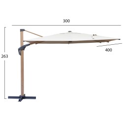 ΟΜΠΡΕΛΑ JAVANTE HM6620.02 HEAT TRANSFER ΑΛΟΥΜ.--ΜΠΕΖ ΠΑΝΙ 300x400x263Yεκ