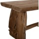 ΠΑΓΚΑΚΙ YEDI HM9347 ΑΠΟ ΜΑΣΙΦ ΞΥΛΟ TEAK ΦΥΣΙΚΟ 80X40X44Y εκ.