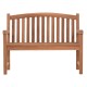 ΠΑΓΚΑΚΙ ΚΗΠΟΥ 2ΘΕΣΙΟ ELENA HM6651 ΞΥΛΟ TEAK--ΦΥΣΙΚΟ 120x60x95Υεκ.