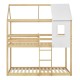 ΠΑΙΔΙΚΗ ΚΟΥΚΕΤΑ ΣΠΙΤΑΚΙ τ.MONTESSORI HOOD HM705.01 ΞΥΛΟ ΠΕΥΚΟΥ ΣΕ ΦΥΣΙΚΟ-ΣΤΡΩΜΑΤΑ 190x90εκ
