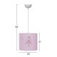 ΠΑΙΔΙΚΟ ΦΩΤΙΣΤΙΚΟ ΟΡΟΦΗΣ ΥΦΑΣΜΑΤΙΝΟ BALLERINA Φ25x21-62 εκ.HM7575.02