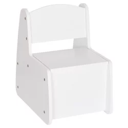 ΠΑΙΔΙΚΟ ΚΑΡΕΚΛΑΚΙ ΜΕ ΑΠΟΘ.ΧΩΡΟ RICKI HM18343.03 ΚΟΝΤΡΑΠΛΑΚΕ/MDF ΛΕΥΚΟ 33x43x47Υεκ