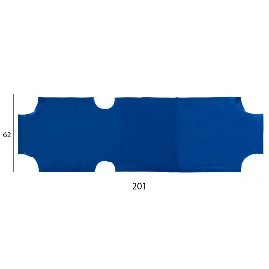 ΠΑΝΙ TEXTILENE 600gr/m2 2X1 ΑΝΤΑΛΛΑΚΤΙΚΟ ΞΑΠΛΩΣΤΡΑΣ HM5072.02 ΠΟΡΤΟΚΑΛΙ 202x63 εκ.