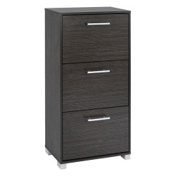 ΠΑΠΟΥΤΣΟΘΗΚΗ 3ΘΕΣΕΩΝ DAVINA HM2221.01 ΜΕΛΑΜΙΝΗ ZEBRANO 62Χ24Χ110Υεκ.