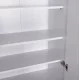 ΠΑΠΟΥΤΣΟΘΗΚΗ-ΝΤΟΥΛΑΠΑ CLUSE HM2403.03 ΜΕΛΑΜΙΝΗ ΛΕΥΚΟ ΧΡΩΜΑ 60Χ36,5Χ186,5Υεκ.