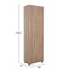 ΠΑΠΟΥΤΣΟΘΗΚΗ-ΝΤΟΥΛΑΠΑ CLUSE HM2403.20 ΜΕΛΑΜΙΝΗ SONAMA OAK ΧΡΩΜΑ 60Χ37Χ186,5Υεκ. ΠΑΠΟΥΤΣΟΘΗΚΗ-ΝΤΟΥΛΑΠΑ CLUSE HM2403.20 ΜΕΛΑΜΙΝΗ SONAMA OAK ΧΡΩΜΑ 60Χ37Χ186,5Υεκ.