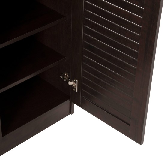 ΠΑΠΟΥΤΣΟΘΗΚΗ-ΝΤΟΥΛΑΠΑ PROΒY HM9607.01 ΜΕΛΑΜΙΝΗ WENGE 120x37,5x121,5Υεκ.