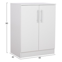 ΠΑΠΟΥΤΣΟΘΗΚΗ ΝΤΟΥΛΑΠΙ EMERIE ΜΕΛΑΜΙΝΗΣ ΛΕΥΚΗ 60x40x80Υεκ.HM2206.05 ΠΑΠΟΥΤΣΟΘΗΚΗ ΝΤΟΥΛΑΠΙ EMERIE ΜΕΛΑΜΙΝΗΣ ΛΕΥΚΗ 60x40x80Υεκ.HM2206.05