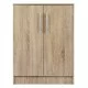 ΠΑΠΟΥΤΣΟΘΗΚΗ ΝΤΟΥΛΑΠΙ EMERIE HM2206.02 SONAMA 60X40,5X80 εκ.
