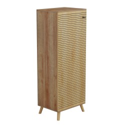 ΠΑΠΟΥΤΣΟΘΗΚΗ-ΝΤΟΥΛΑΠΙ ALVARO HM8954.16 ΜΕΛΑΜΙΝΗ ΦΥΣΙΚΟ ΞΥΛΟΥ 50Χ38Χ135Yεκ.