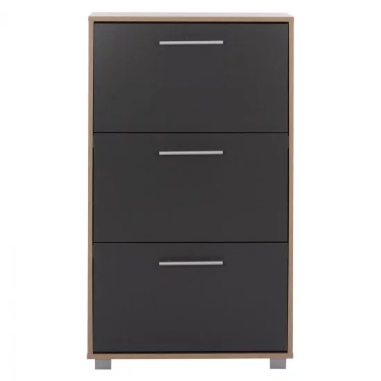 ΠΑΠΟΥΤΣΟΘΗΚΗ 3ΘΕΣΕΩΝ DAVINA HM2221.04 ΜΕΛΑΜΙΝΗ SONAMA-ΓΚΡΙ 62Χ24Χ110Υεκ