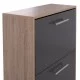 ΠΑΠΟΥΤΣΟΘΗΚΗ 3ΘΕΣΕΩΝ DAVINA HM2221.04 ΜΕΛΑΜΙΝΗ SONAMA-ΓΚΡΙ 62Χ24Χ110Υεκ