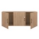 ΠΑΤΑΡΙ 3ΦΥΛΛΗΣ ΝΤΟΥΛΑΠΑΣ CARLY HM385.02 ΣΕ ΧΡΩΜΑ SONAMA 150X55Χ60Υεκ.