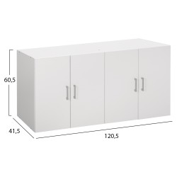 ΠΑΤΑΡΙ 4ΦΥΛΛΗΣ ΝΤΟΥΛΑΠΑΣ FERNANDA HM352.05 ΣΕ ΧΡΩΜΑ ΛΕΥΚΟ 120,5x41,5x60,5Υ εκ. ΠΑΤΑΡΙ 4ΦΥΛΛΗΣ ΝΤΟΥΛΑΠΑΣ FERNANDA HM352.05 ΣΕ ΧΡΩΜΑ ΛΕΥΚΟ 120,5x41,5x60,5Υ εκ.