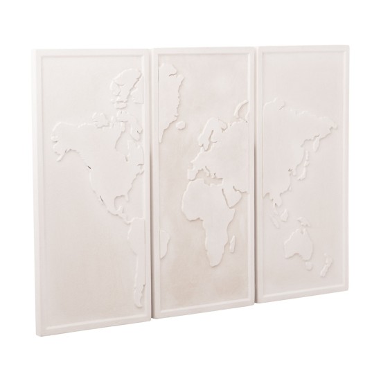 ΠΙΝΑΚΑΣ 3-ΠΤΥΧΟΣ WORLD MAP SANTORINI HM4504 MDF ΣΕ ΥΠΟΛΕΥΚΟ ΧΡΩΜΑ 180x4(πάχος)x120Υεκ. ΠΙΝΑΚΑΣ 3-ΠΤΥΧΟΣ WORLD MAP SANTORINI HM4504 MDF ΣΕ ΥΠΟΛΕΥΚΟ ΧΡΩΜΑ 180x4(πάχος)x120Υεκ.