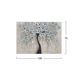 ΠΙΝΑΚΑΣ ΚΑΜΒΑΣ BLOSSOM TREE HM7197.04 100X3X70 εκ.