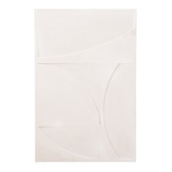 ΠΙΝΑΚΑΣ ΣΕΙΡΑ SANTORINI HM4506 MDF ΣΕ ΥΠΟΛΕΥΚΟ ΧΡΩΜΑ 80x4(πάχος)x120Υεκ.