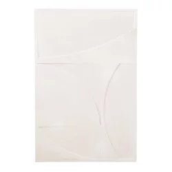 ΠΙΝΑΚΑΣ ΣΕΙΡΑ SANTORINI HM4506 MDF ΣΕ ΥΠΟΛΕΥΚΟ ΧΡΩΜΑ 80x4(πάχος)x120Υεκ.