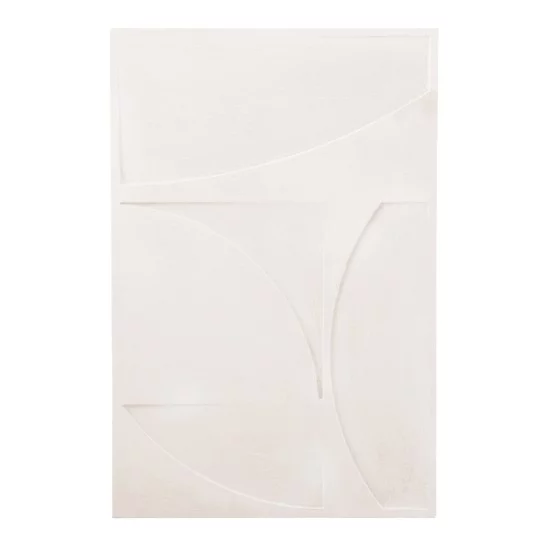 ΠΙΝΑΚΑΣ ΣΕΙΡΑ SANTORINI HM4506 MDF ΣΕ ΥΠΟΛΕΥΚΟ ΧΡΩΜΑ 80x4(πάχος)x120Υεκ.