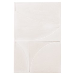 ΠΙΝΑΚΑΣ ΣΕΙΡΑ SANTORINI HM4505 MDF ΣΕ ΥΠΟΛΕΥΚΟ ΧΡΩΜΑ 80x4(πάχος)x120Υεκ.