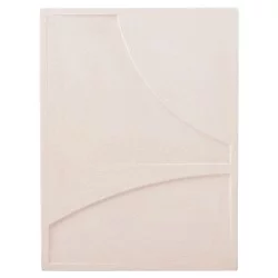 ΠΙΝΑΚΑΣ ΟΡΘΟΓΩΝΙΟΣ ΣΕΙΡΑ SANTORINI HM4509 MDF ΥΠΟΛΕΥΚΟ ΧΡΩΜΑ 60x4(πάχος)x80Υεκ.