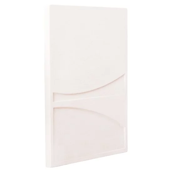 ΠΙΝΑΚΑΣ ΟΡΘΟΓΩΝΙΟΣ ΣΕΙΡΑ SANTORINI HM4510 MDF ΣΕ ΥΠΟΛΕΥΚΟ ΧΡΩΜΑ 60x4(πάχος)x80Υεκ.
