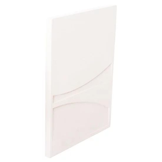 ΠΙΝΑΚΑΣ ΟΡΘΟΓΩΝΙΟΣ ΣΕΙΡΑ SANTORINI HM4510 MDF ΣΕ ΥΠΟΛΕΥΚΟ ΧΡΩΜΑ 60x4(πάχος)x80Υεκ.