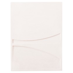 ΠΙΝΑΚΑΣ ΟΡΘΟΓΩΝΙΟΣ ΣΕΙΡΑ SANTORINI HM4510 MDF ΣΕ ΥΠΟΛΕΥΚΟ ΧΡΩΜΑ 60x4(πάχος)x80Υεκ.