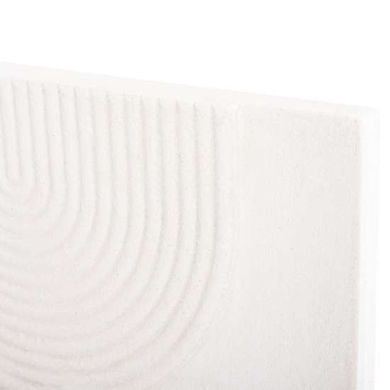 ΠΙΝΑΚΑΣ ΟΡΘΟΓΩΝΙΟΣ ΣΕΙΡΑ SANTORINI HM4523 MDF ΣΕ ΥΠΟΛΕΥΚΟ ΧΡΩΜΑ 60x4(πάχος)x80Υεκ.