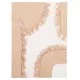 ΠΙΝΑΚΑΣ ΟΡΘΟΓΩΝΙΟΣ ΣΕΙΡΑ SANTORINI HM4533 MDF ΥΠΟΛΕΥΚΟ-ΚΑΦΕ-ΚΡΟΣΙΑ ΜΠΕΖ 60x4,5(πάχος)x80Υεκ