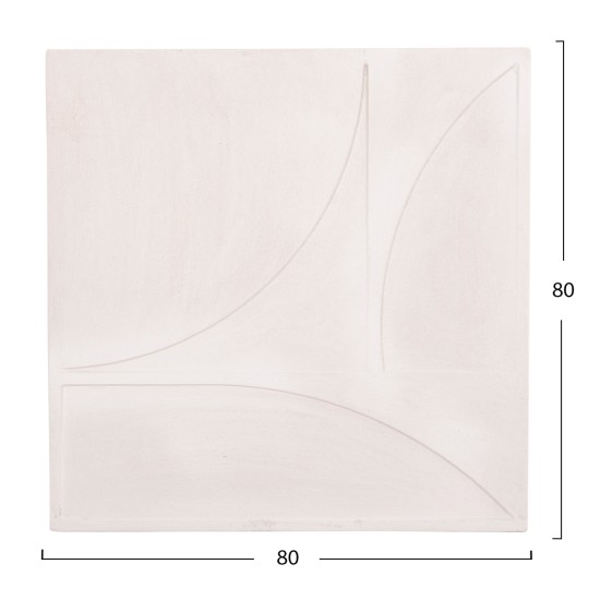 ΠΙΝΑΚΑΣ ΤΕΤΡΑΓΩΝΟΣ ΣΕΙΡΑ SANTORINI HM4507 MDF ΣΕ ΥΠΟΛΕΥΚΟ ΧΡΩΜΑ 80x4(πάχος)x80Υεκ. ΠΙΝΑΚΑΣ ΤΕΤΡΑΓΩΝΟΣ ΣΕΙΡΑ SANTORINI HM4507 MDF ΣΕ ΥΠΟΛΕΥΚΟ ΧΡΩΜΑ 80x4(πάχος)x80Υεκ.