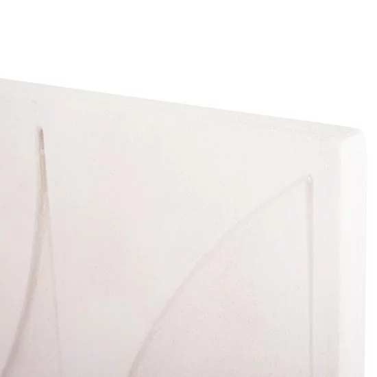ΠΙΝΑΚΑΣ ΤΕΤΡΑΓΩΝΟΣ ΣΕΙΡΑ SANTORINI HM4507 MDF ΣΕ ΥΠΟΛΕΥΚΟ ΧΡΩΜΑ 80x4(πάχος)x80Υεκ.