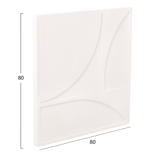 ΠΙΝΑΚΑΣ ΤΕΤΡΑΓΩΝΟΣ ΣΕΙΡΑ SANTORINI HM4508 MDF ΣΕ ΥΠΟΛΕΥΚΟ ΧΡΩΜΑ 80x4(πάχος)x80Υεκ. ΠΙΝΑΚΑΣ ΤΕΤΡΑΓΩΝΟΣ ΣΕΙΡΑ SANTORINI HM4508 MDF ΣΕ ΥΠΟΛΕΥΚΟ ΧΡΩΜΑ 80x4(πάχος)x80Υεκ.