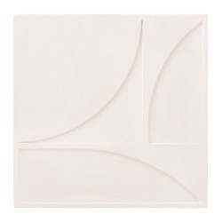 ΠΙΝΑΚΑΣ ΤΕΤΡΑΓΩΝΟΣ ΣΕΙΡΑ SANTORINI HM4508 MDF ΣΕ ΥΠΟΛΕΥΚΟ ΧΡΩΜΑ 80x4(πάχος)x80Υεκ.