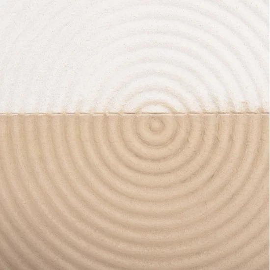 ΠΙΝΑΚΑΣ ΤΕΤΡΑΓΩΝΟΣ ΣΕΙΡΑ SANTORINI HM4519 MDF ΣΕ ΥΠΟΛΕΥΚΟ-ΚΑΦΕ ΧΡΩΜΑ 80x4(πάχος)x80Υεκ.