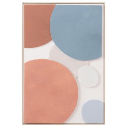 ΠΙΝΑΚΑΣ ΤΟΙΧΟΥ 3D FLUO HM4543.02 ΜΕ ΚΟΡΝΙΖΑ ΜΠΕΖ-ΧΕΙΡΟΠΟΙΗΤΑ ΣΧΕΔΙΑ 60x4,5Χ90Υεκ.