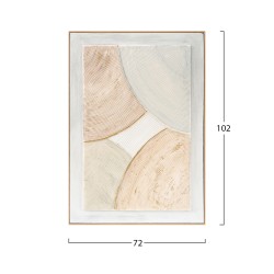 ΠΙΝΑΚΑΣ ΤΟΙΧΟΥ 3D HM4554 ΜΕ ΚΟΡΝΙΖΑ ΜΠΕΖ-ΧΕΙΡΟΠΟΙΗΤΕΣ ΚΑΜΠΥΛΕΣ 72x5Χ102Υεκ. ΠΙΝΑΚΑΣ ΤΟΙΧΟΥ 3D HM4554 ΜΕ ΚΟΡΝΙΖΑ ΜΠΕΖ-ΧΕΙΡΟΠΟΙΗΤΕΣ ΚΑΜΠΥΛΕΣ 72x5Χ102Υεκ.