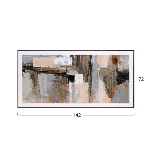 ΠΙΝΑΚΑΣ ΤΟΙΧΟΥ SEDIMENT HM4551 ΜΕ ΚΟΡΝΙΖΑ ΜΑΥΡΗ-ΚΑΜΒΑΣ 142x4.5x72Υεκ ΠΙΝΑΚΑΣ ΤΟΙΧΟΥ SEDIMENT HM4551 ΜΕ ΚΟΡΝΙΖΑ ΜΑΥΡΗ-ΚΑΜΒΑΣ 142x4.5x72Υεκ