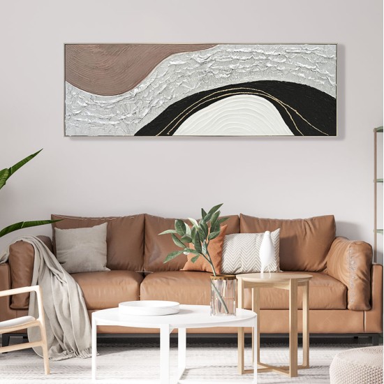 ΠΙΝΑΚΑΣ ΤΟΙΧΟΥ ABSTRACT HM4552.01 ΜΕ ΚΟΡΝΙΖΑ ΜΠΕΖ-ΚΑΜΒΑΣ- ΧΕΙΡΟΠΟΙΗΤΟΣ 152x4.5x52Υεκ. ΠΙΝΑΚΑΣ ΤΟΙΧΟΥ ABSTRACT HM4552.01 ΜΕ ΚΟΡΝΙΖΑ ΜΠΕΖ-ΚΑΜΒΑΣ- ΧΕΙΡΟΠΟΙΗΤΟΣ 152x4.5x52Υεκ.