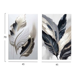 ΠΙΝΑΚΑΣ TOIXOY 2ΤΜΧ ΣΕΙΡΑ GOBI HM4843 ΕΚΤΥΠΩΜΕΝΟΣ ΚΑΜΒΑΣ 45x2,8(πάχος)x70Yεκ.(x2)